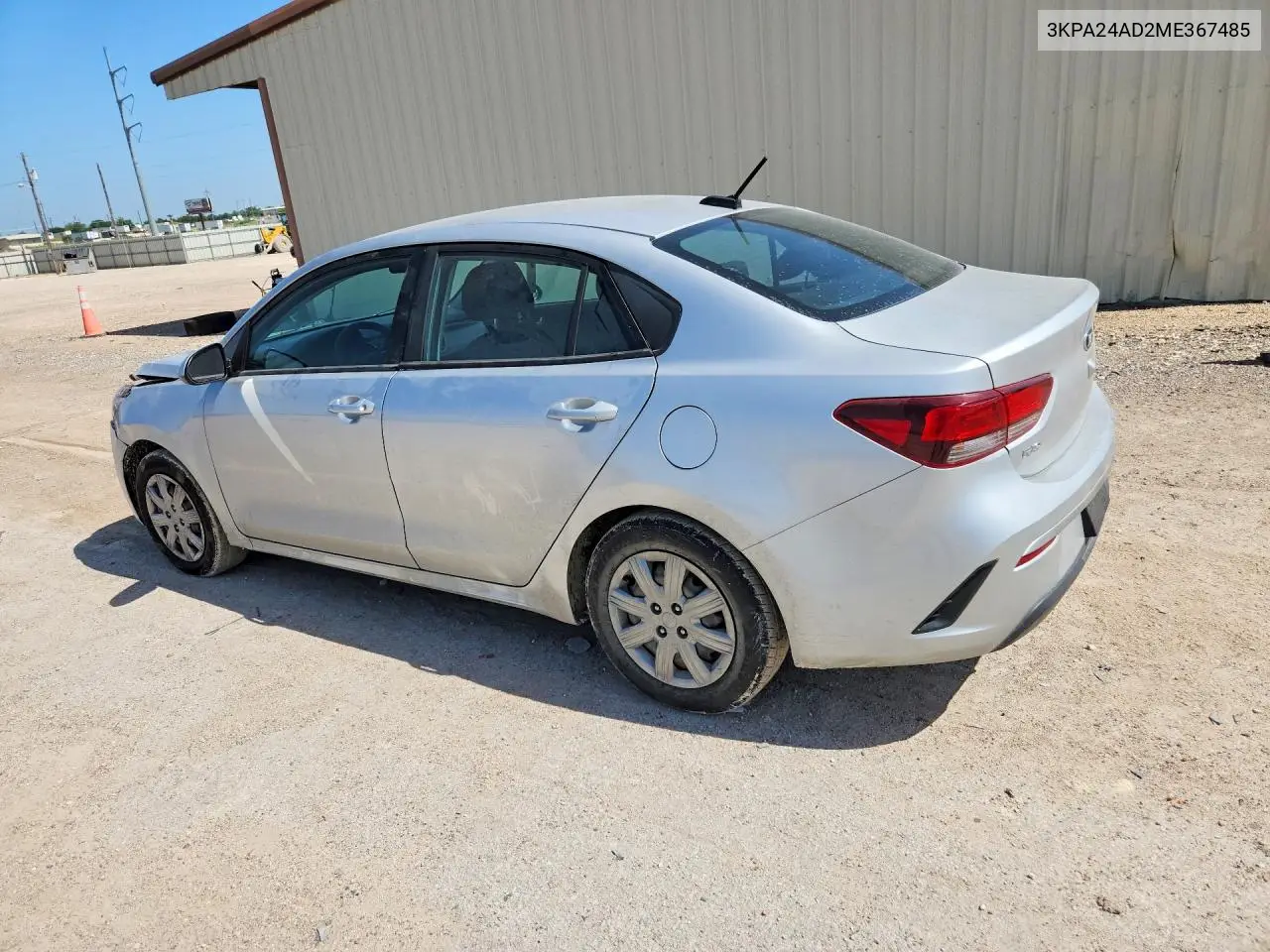 2021 Kia Rio S VIN: 3KPA24AD2ME367485 Lot: 61717026