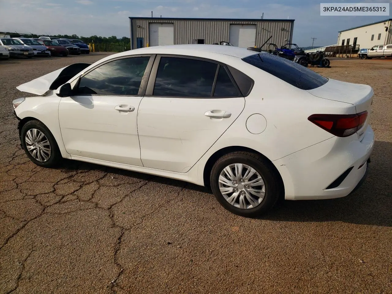 2021 Kia Rio S VIN: 3KPA24AD5ME365312 Lot: 62156936