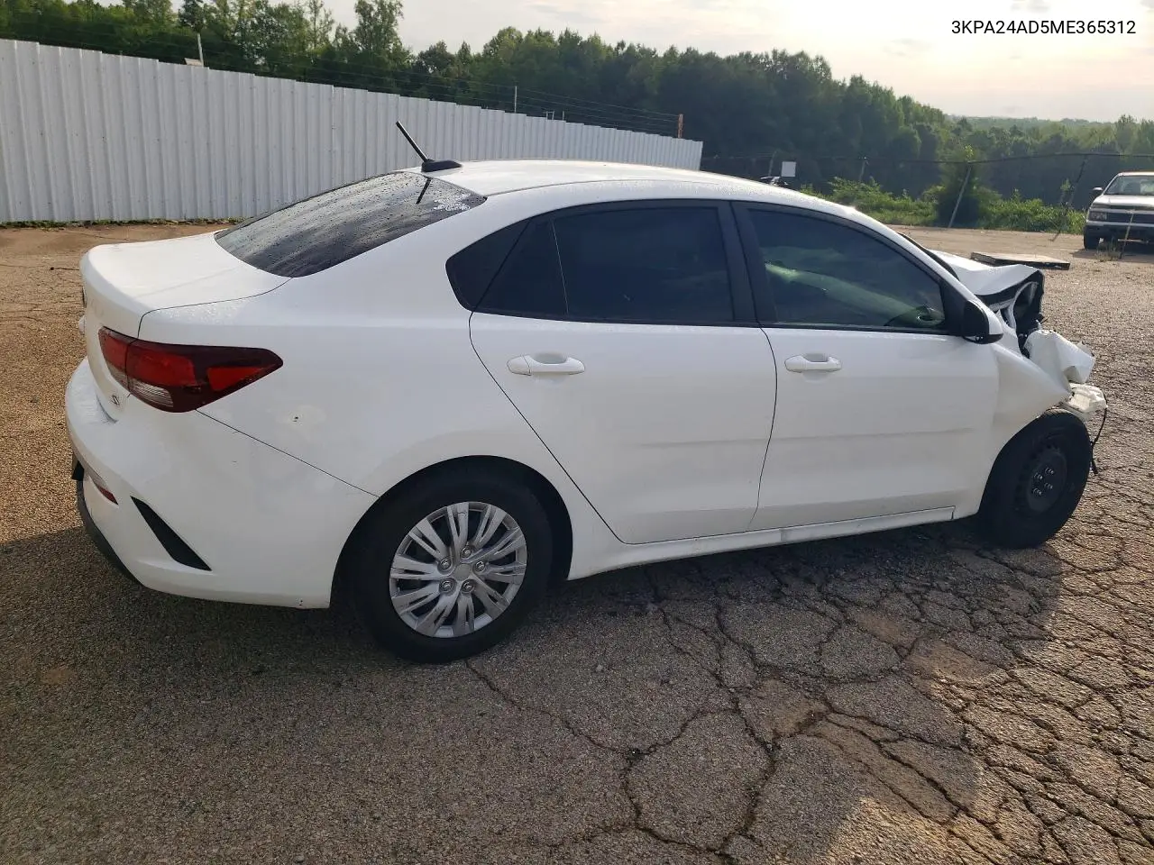 2021 Kia Rio S VIN: 3KPA24AD5ME365312 Lot: 62156936