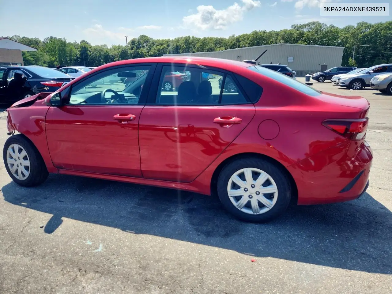 2022 Kia Rio S VIN: 3KPA24ADXNE439521 Lot: 60584926