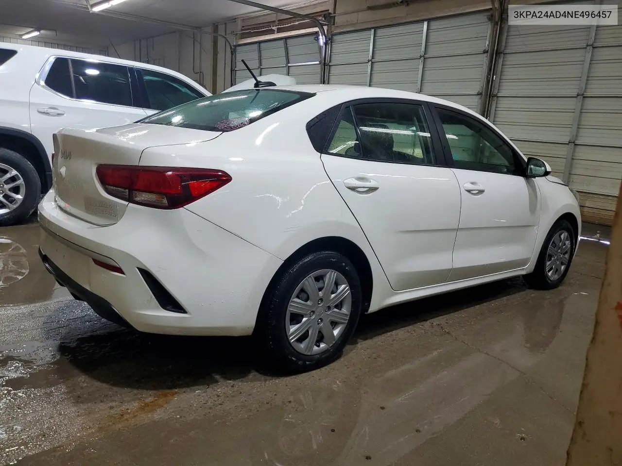 2022 Kia Rio S VIN: 3KPA24AD4NE496457 Lot: 61003146