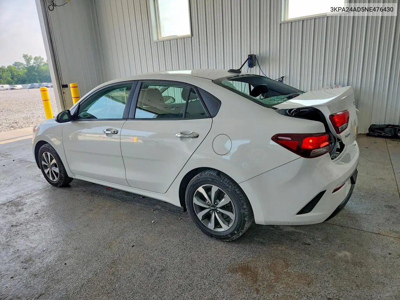 2022 Kia Rio S VIN: 3KPA24AD5NE476430 Lot: 61148266
