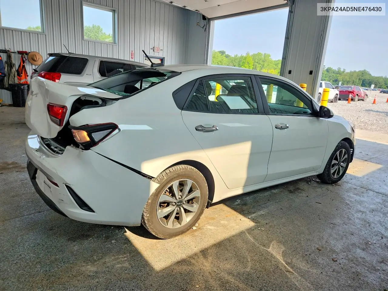 2022 Kia Rio S VIN: 3KPA24AD5NE476430 Lot: 61148266