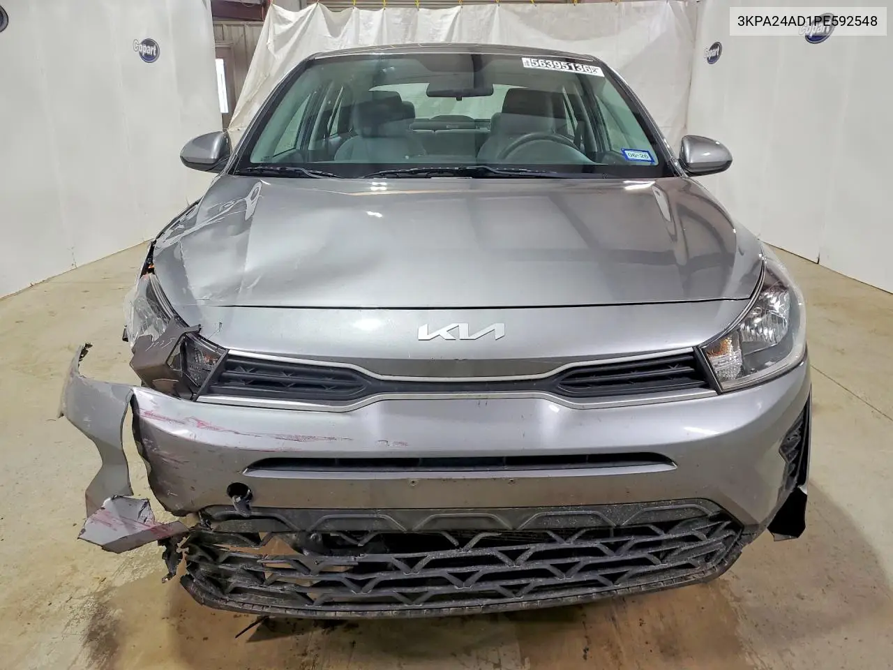 2023 Kia Rio S VIN: 3KPA24AD1PE592548 Lot: 56395136