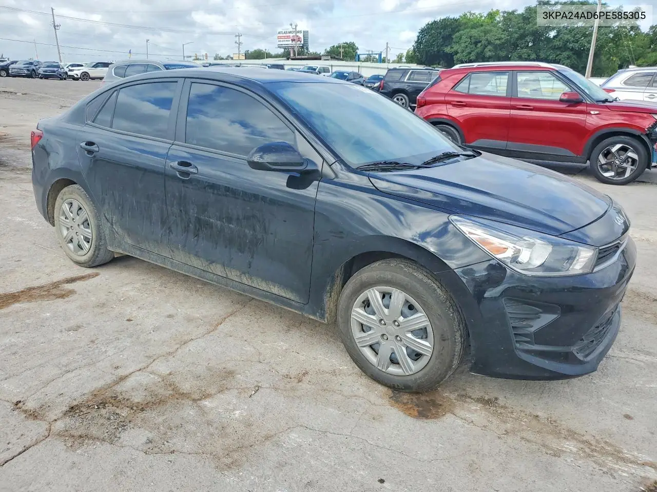 2023 Kia Rio S VIN: 3KPA24AD6PE585305 Lot: 56778506