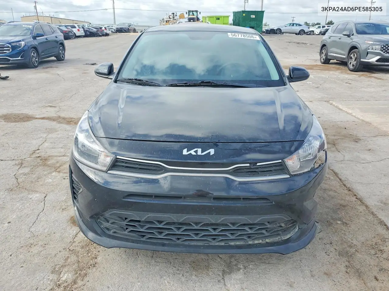 2023 Kia Rio S VIN: 3KPA24AD6PE585305 Lot: 56778506