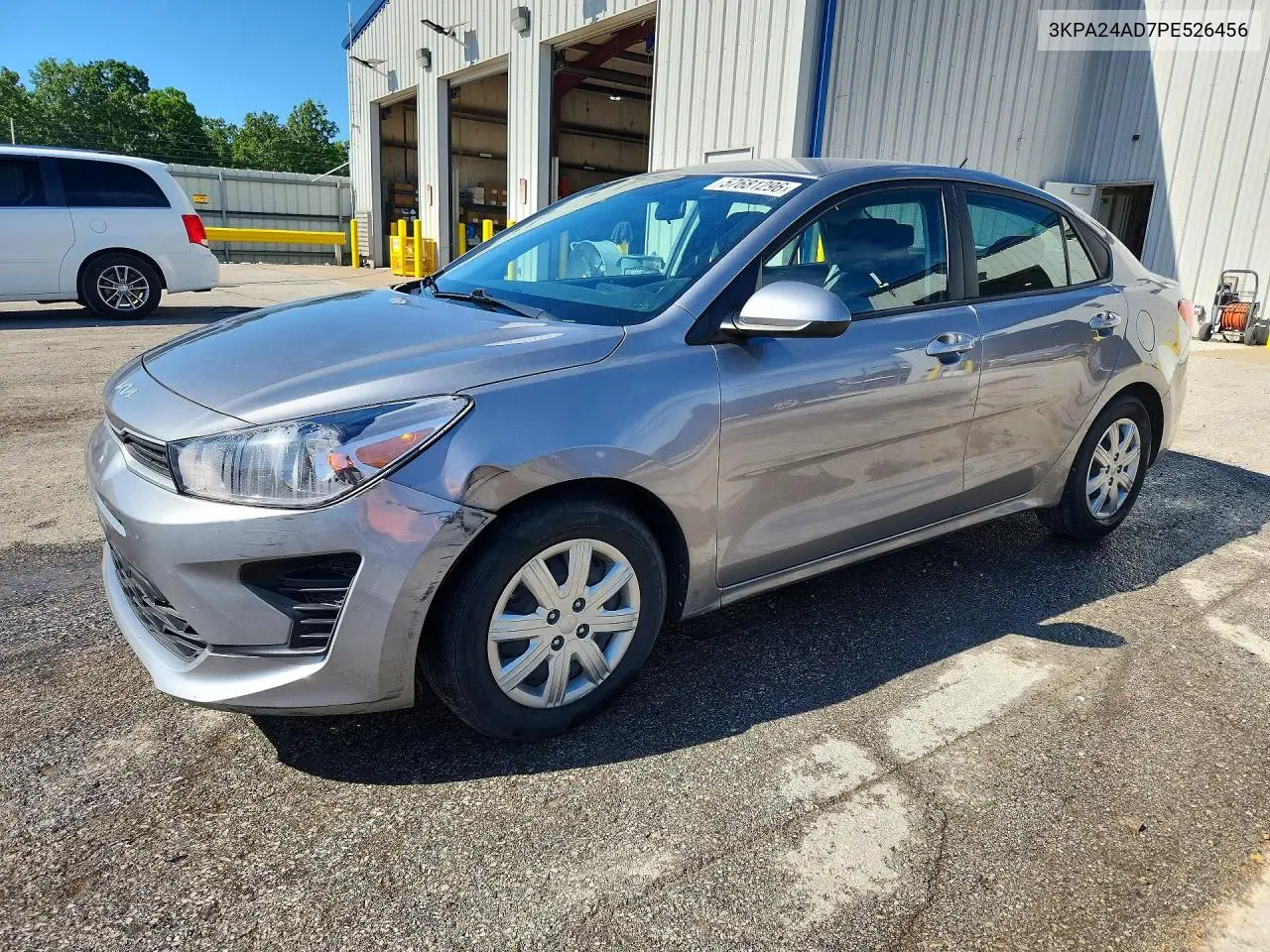 2023 Kia Rio S VIN: 3KPA24AD7PE526456 Lot: 57681296
