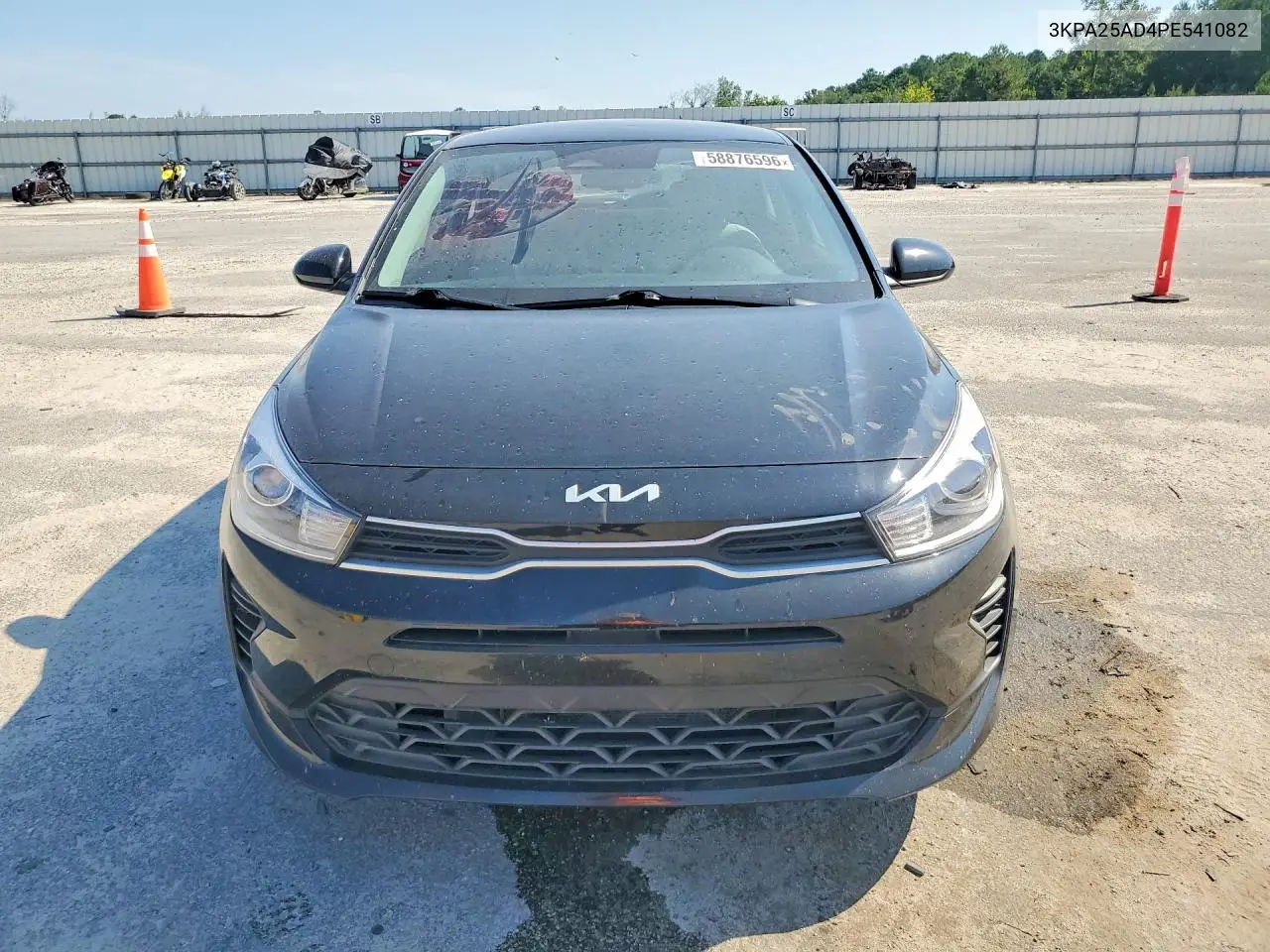 2023 Kia Rio S VIN: 3KPA25AD4PE541082 Lot: 58876596