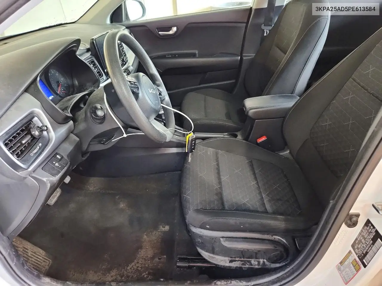 2023 Kia Rio S VIN: 3KPA25AD5PE613584 Lot: 59766956