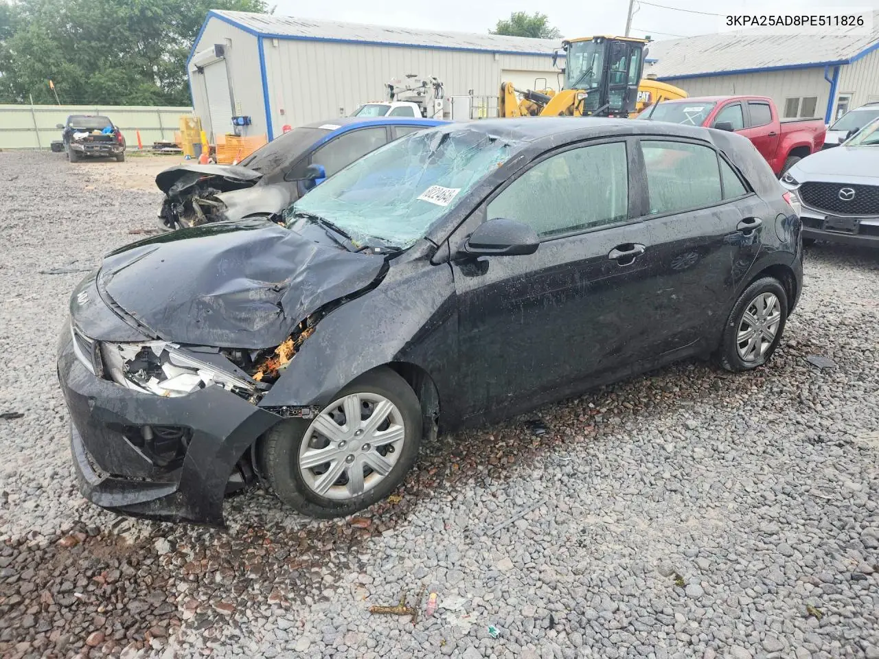 2023 Kia Rio S VIN: 3KPA25AD8PE511826 Lot: 60224646