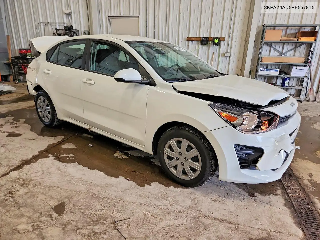 2023 Kia Rio S VIN: 3KPA24AD5PE567815 Lot: 60300666
