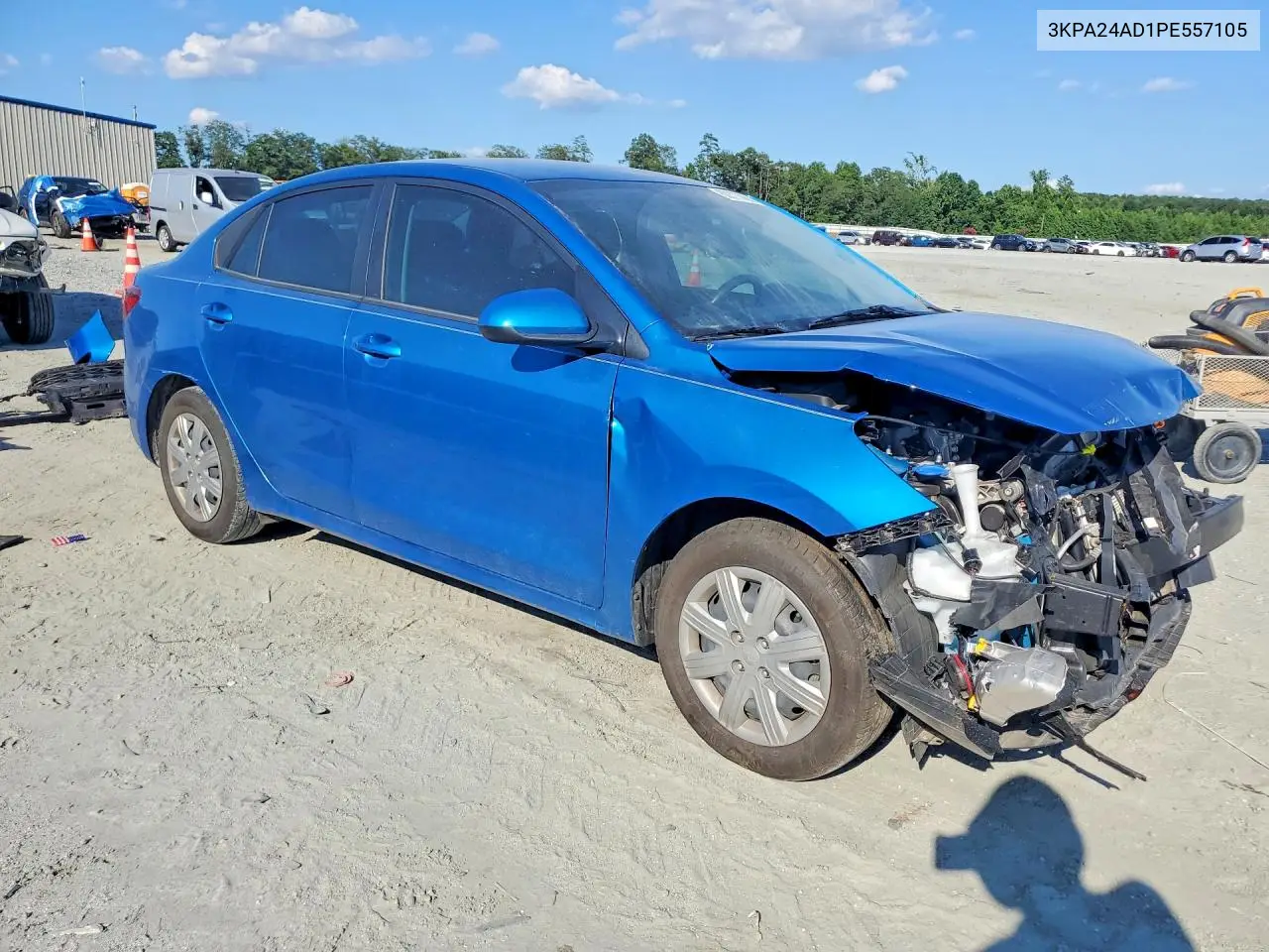 2023 Kia Rio S VIN: 3KPA24AD1PE557105 Lot: 60377066