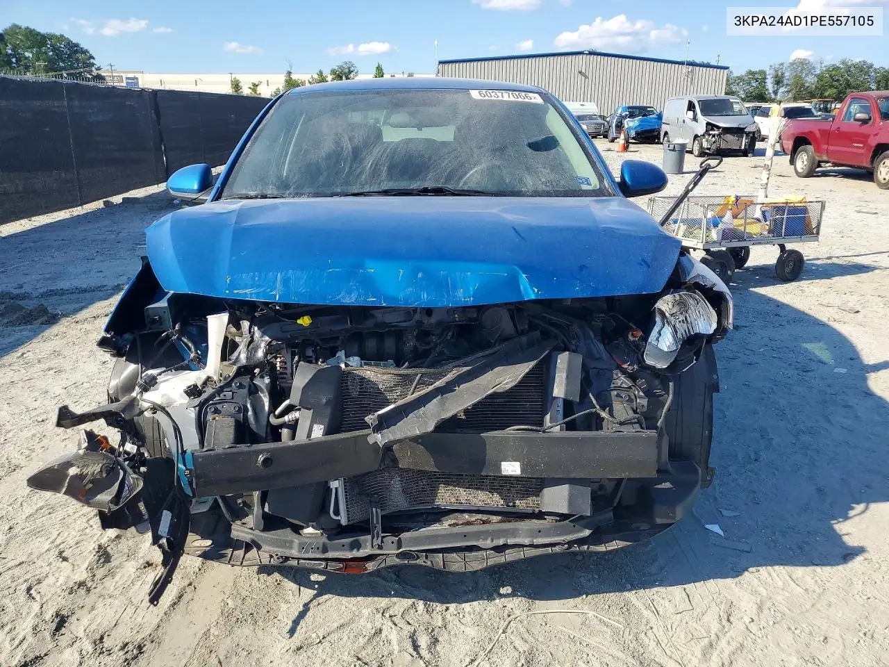 2023 Kia Rio S VIN: 3KPA24AD1PE557105 Lot: 60377066
