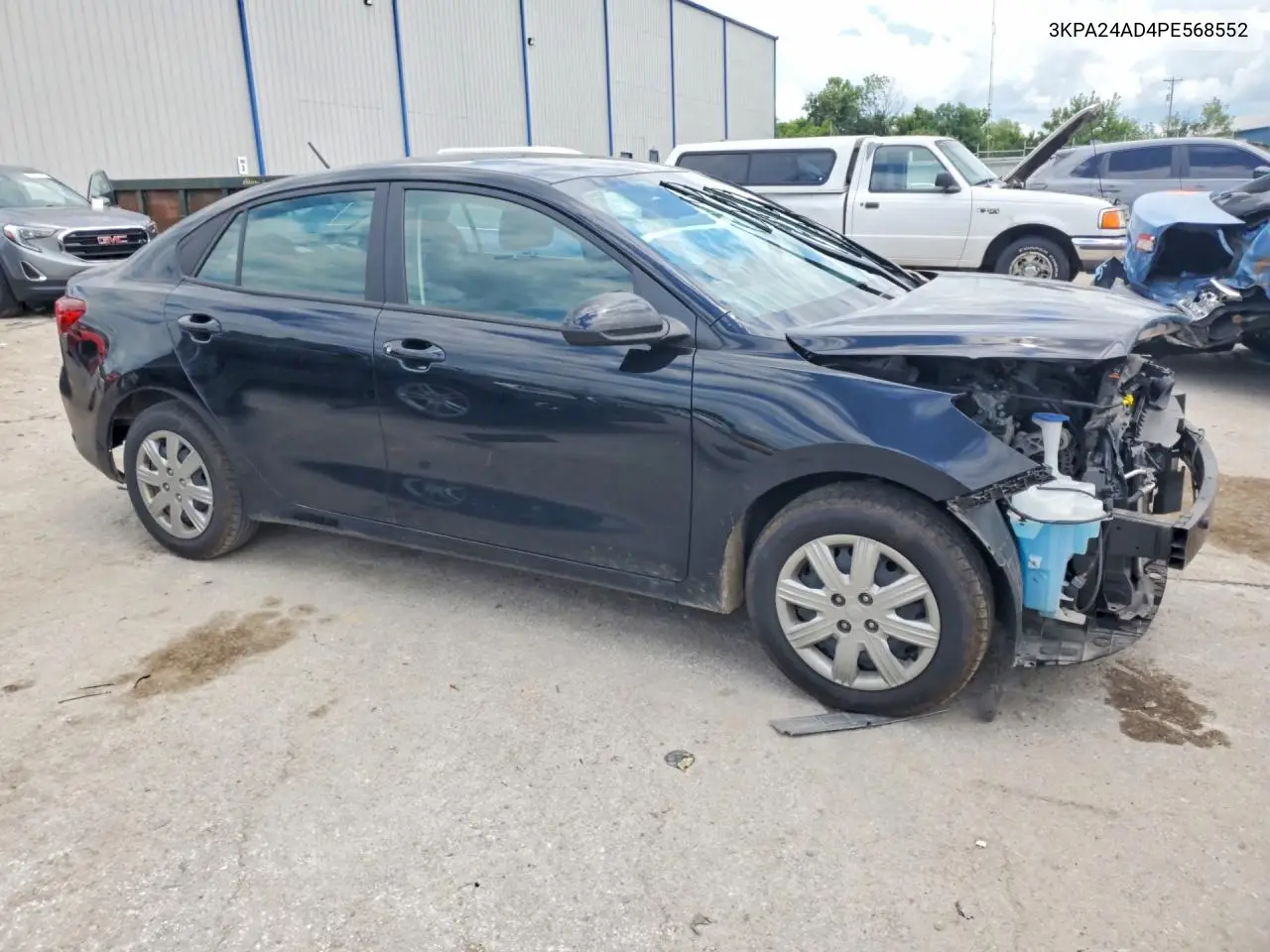 2023 Kia Rio Lx VIN: 3KPA24AD4PE568552 Lot: 60486486
