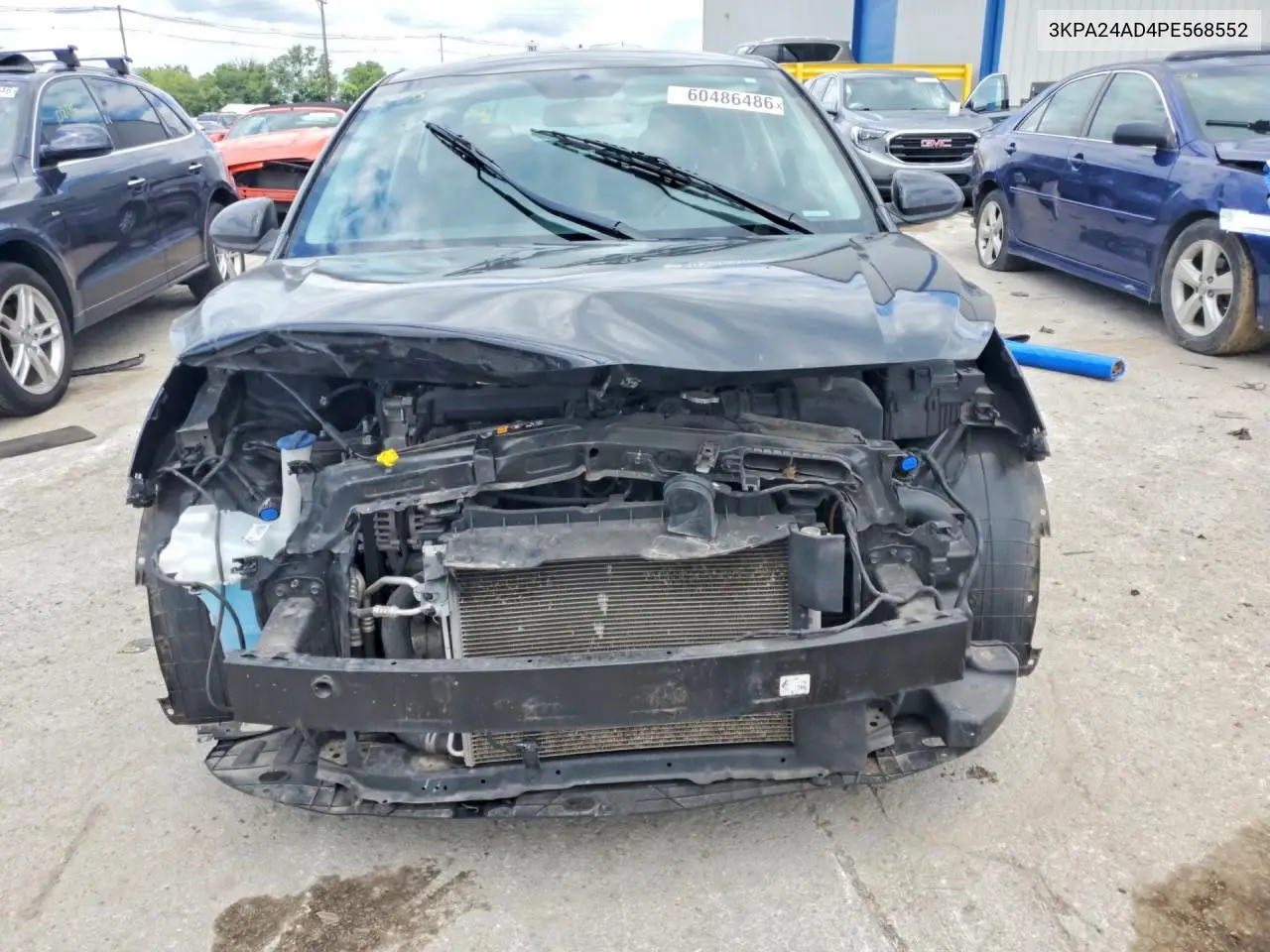 2023 Kia Rio Lx VIN: 3KPA24AD4PE568552 Lot: 60486486