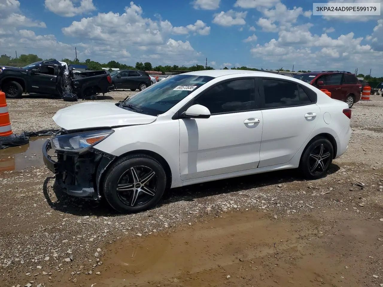2023 Kia Rio Lx VIN: 3KPA24AD9PE599179 Lot: 60572836