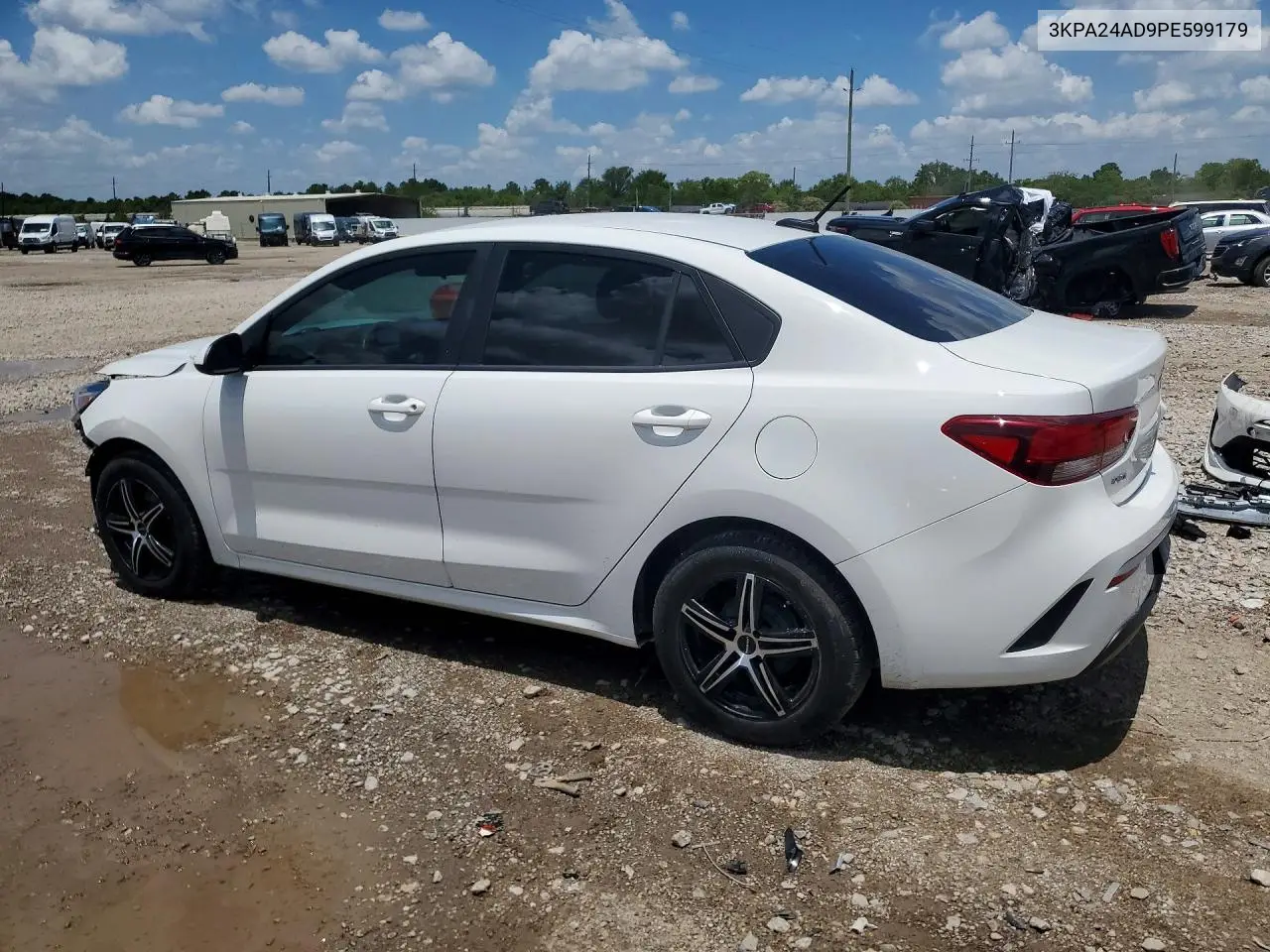 2023 Kia Rio Lx VIN: 3KPA24AD9PE599179 Lot: 60572836