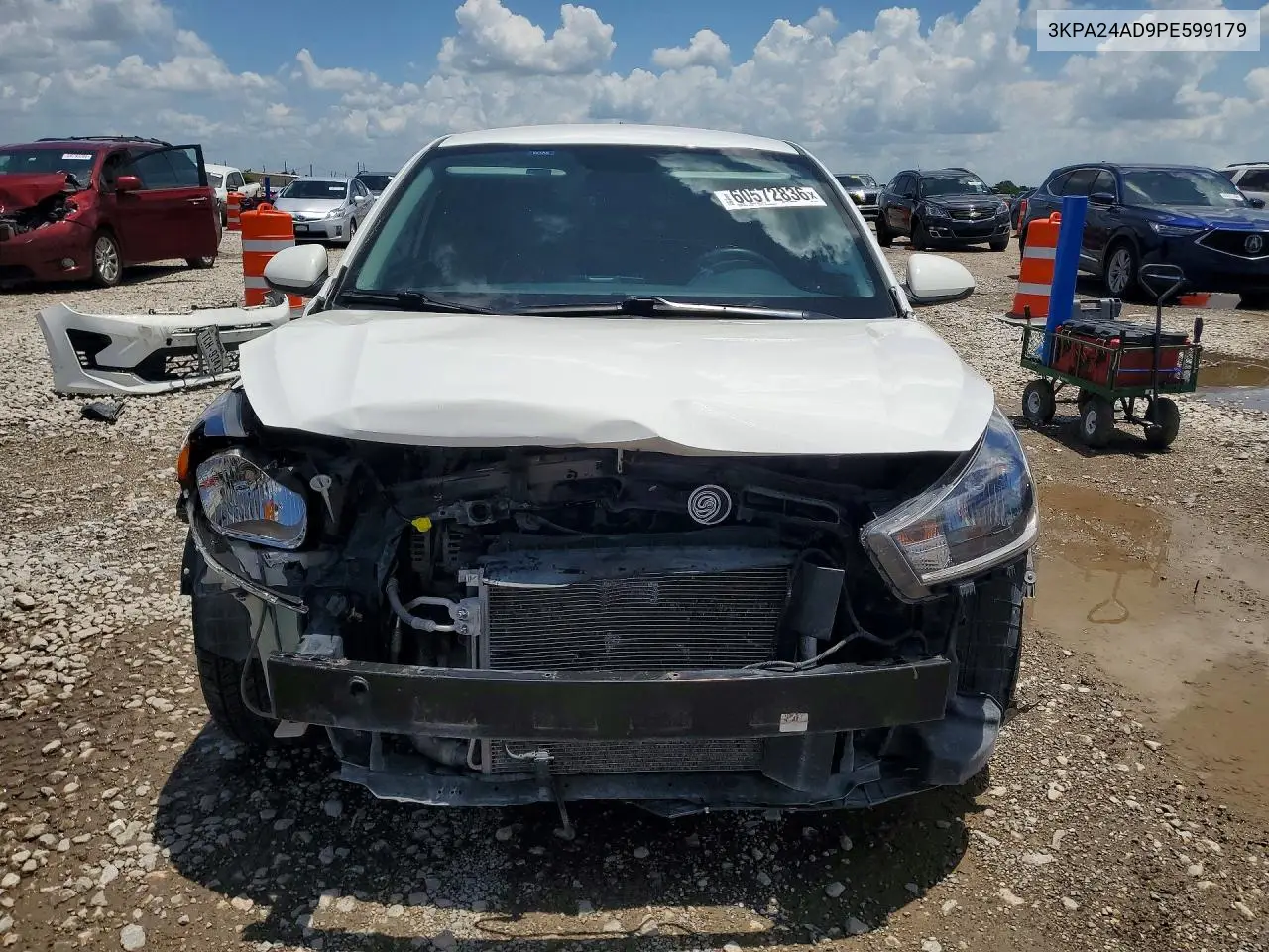 2023 Kia Rio Lx VIN: 3KPA24AD9PE599179 Lot: 60572836