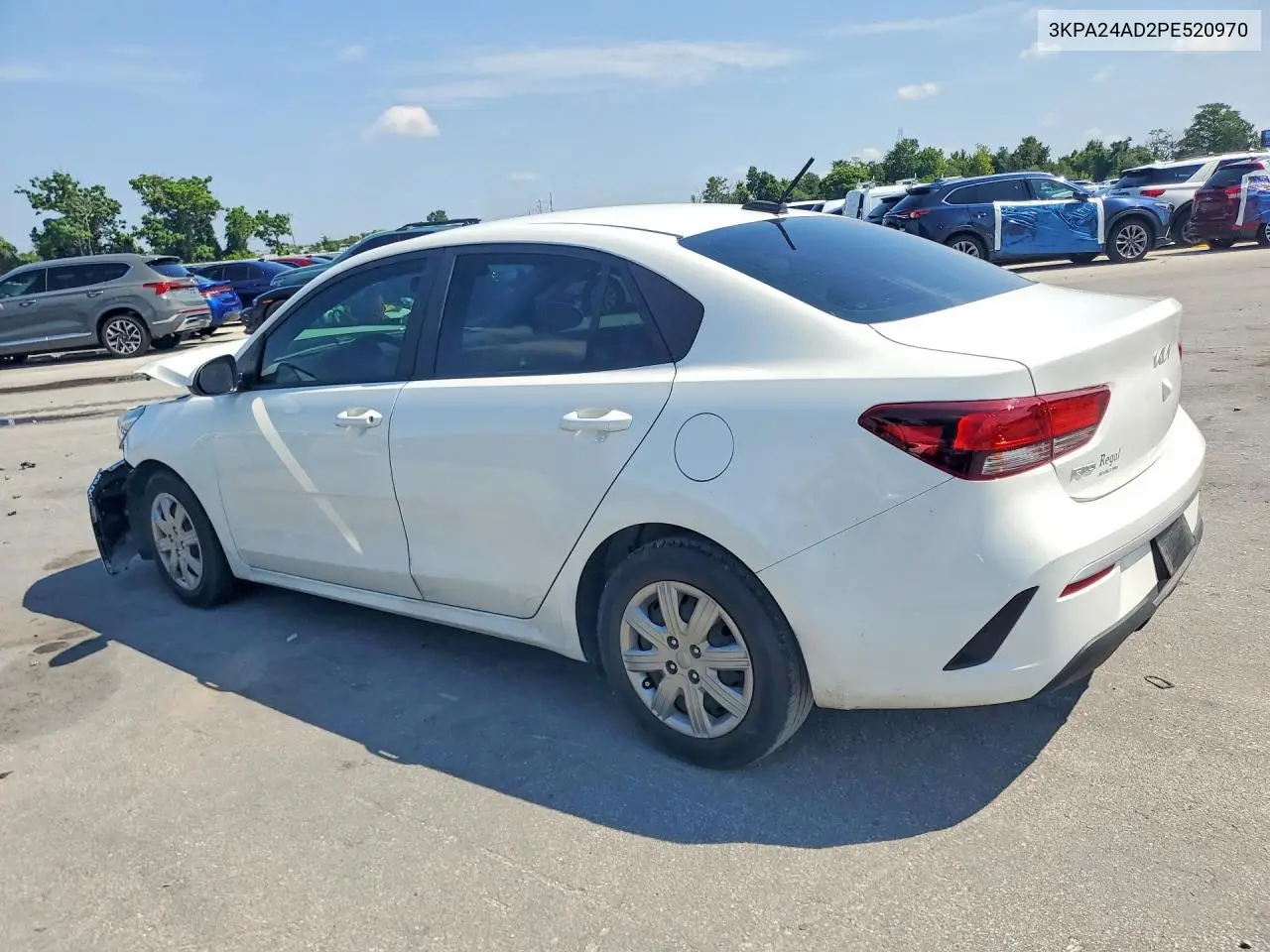 2023 Kia Rio Lx VIN: 3KPA24AD2PE520970 Lot: 61375916
