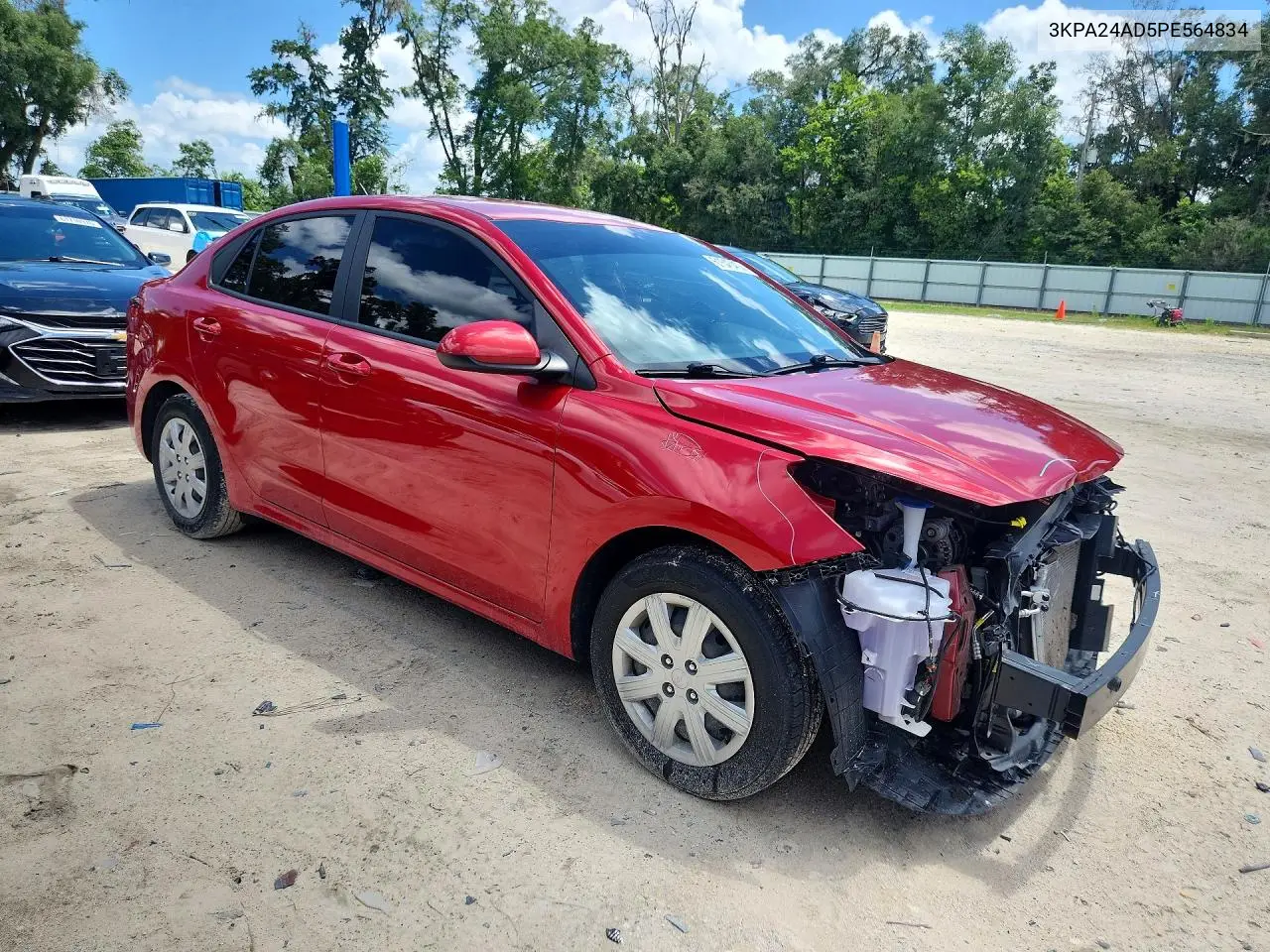 2023 Kia Rio S VIN: 3KPA24AD5PE564834 Lot: 61545406