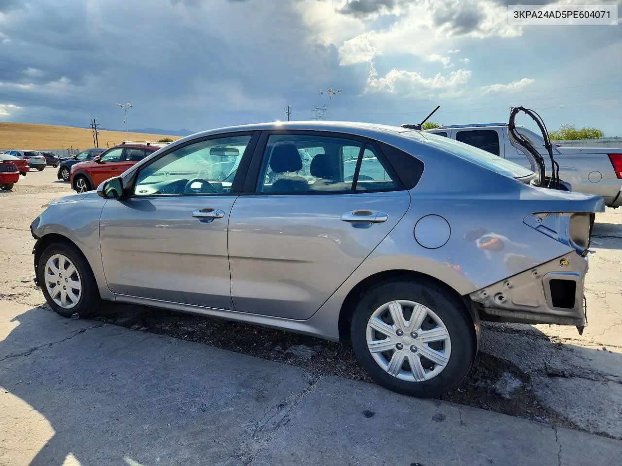 2023 Kia Rio S VIN: 3KPA24AD5PE604071 Lot: 61609376