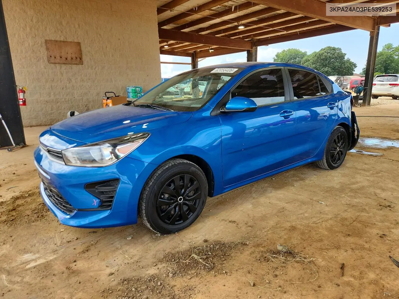 2023 Kia Rio S VIN: 3KPA24AD3PE539253 Lot: 62056406