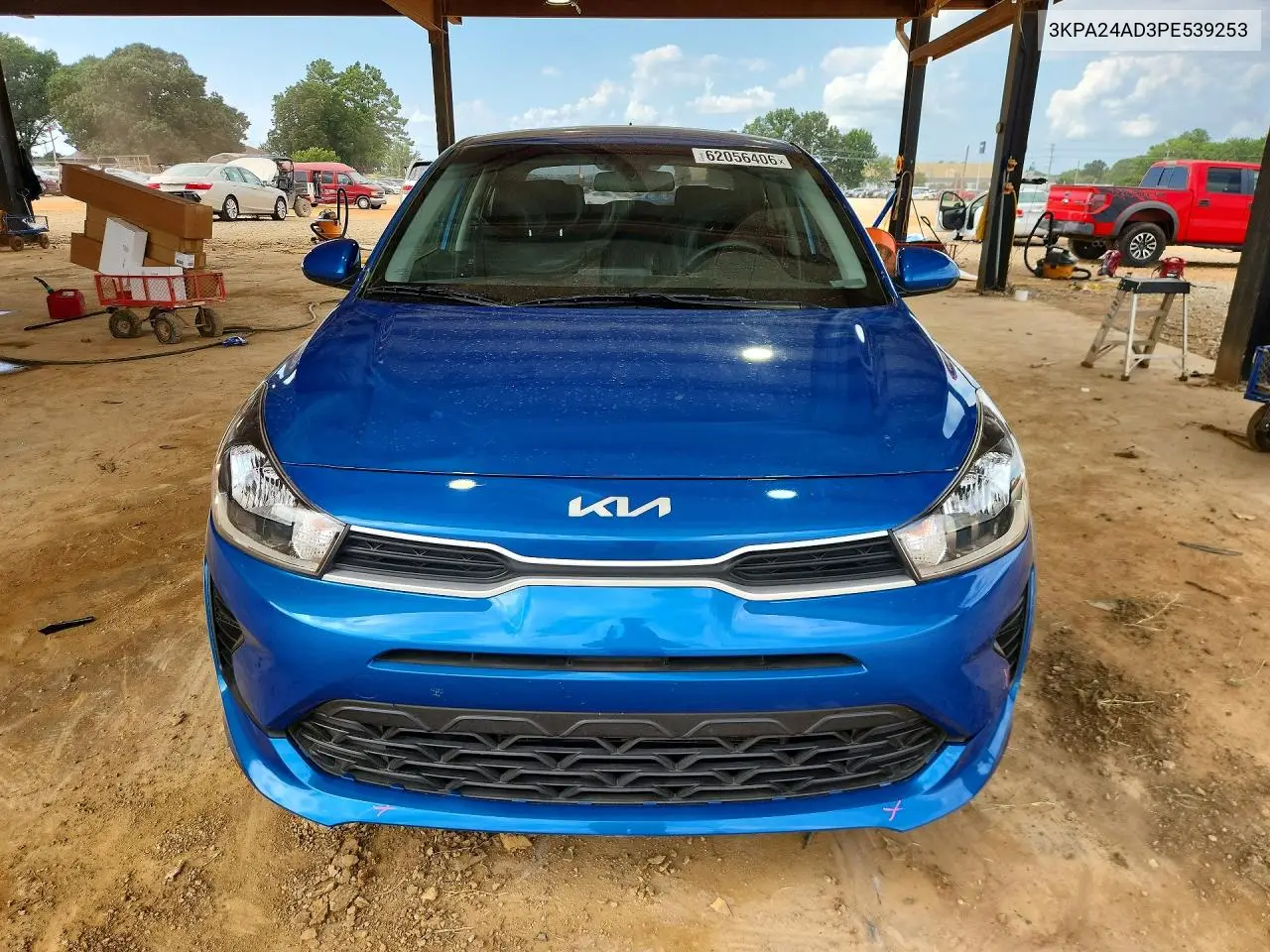2023 Kia Rio S VIN: 3KPA24AD3PE539253 Lot: 62056406