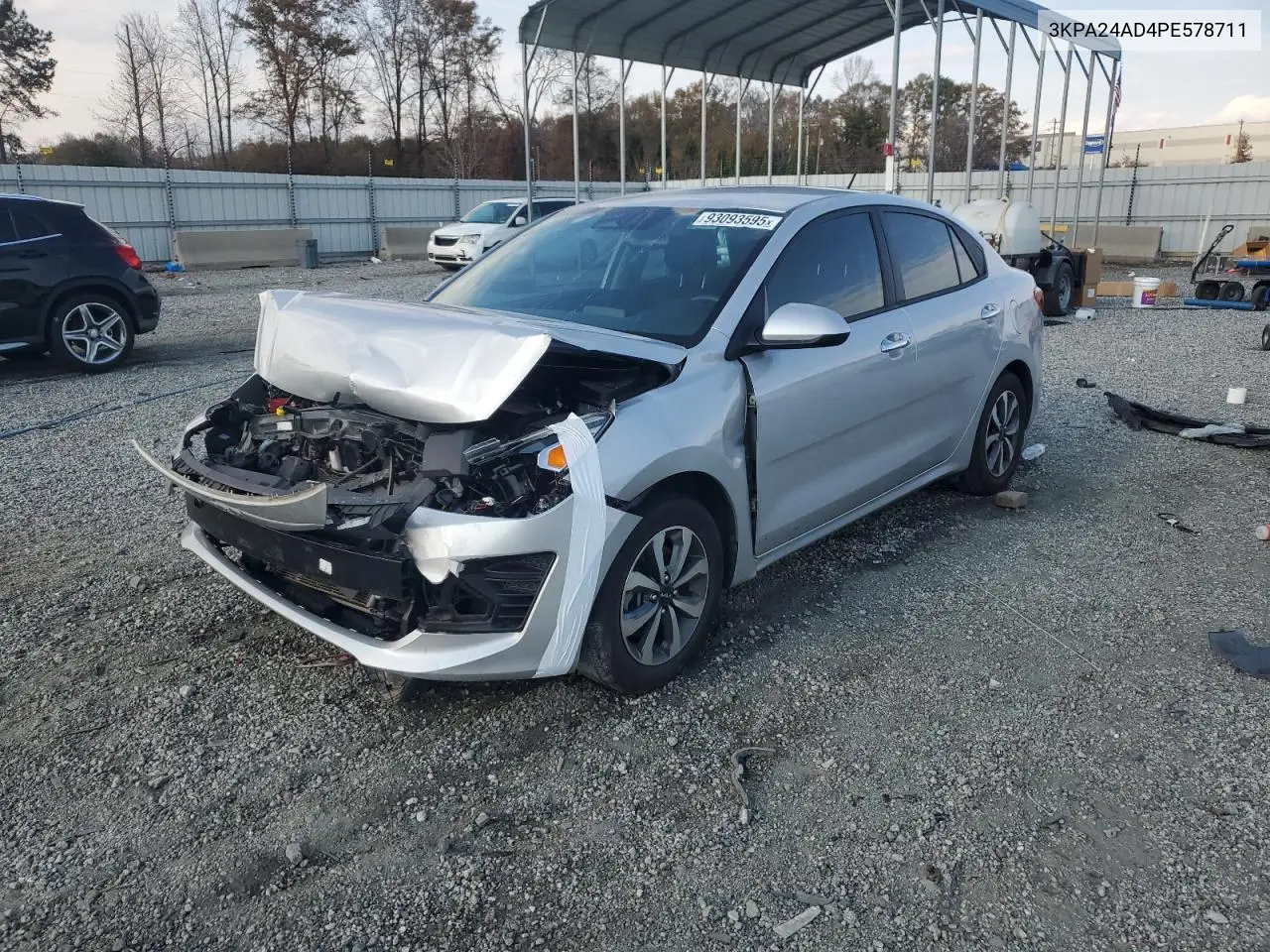 3KPA24AD4PE578711 2023 Kia Rio S