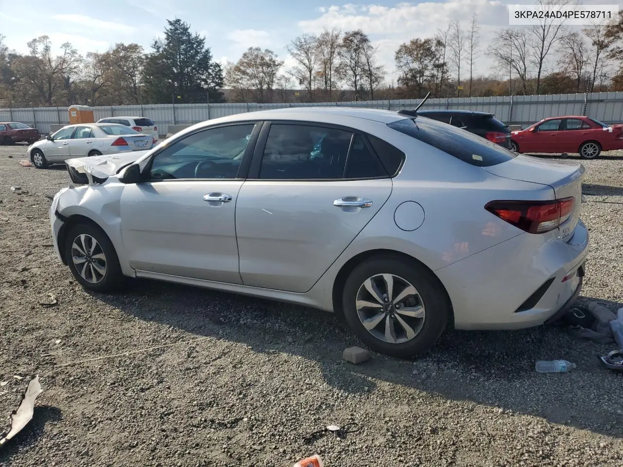 3KPA24AD4PE578711 2023 Kia Rio S