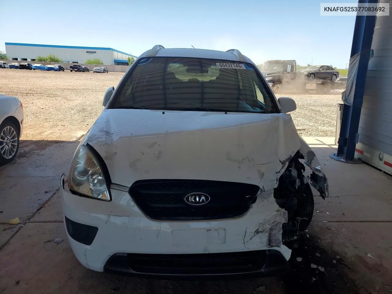 2007 Kia Rondo Base/Lx/Ex VIN: KNAFG525377083692 Lot: 60432146
