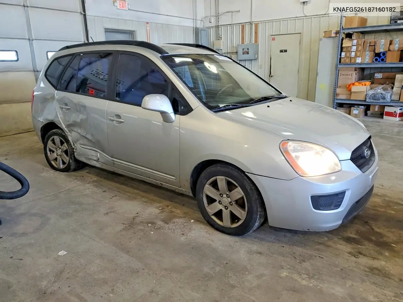 2008 Kia Rondo Lx VIN: KNAFG526187160182 Lot: 48672876