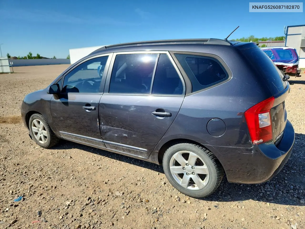 2008 Kia Rondo Lx VIN: KNAFG526087182870 Lot: 53104836