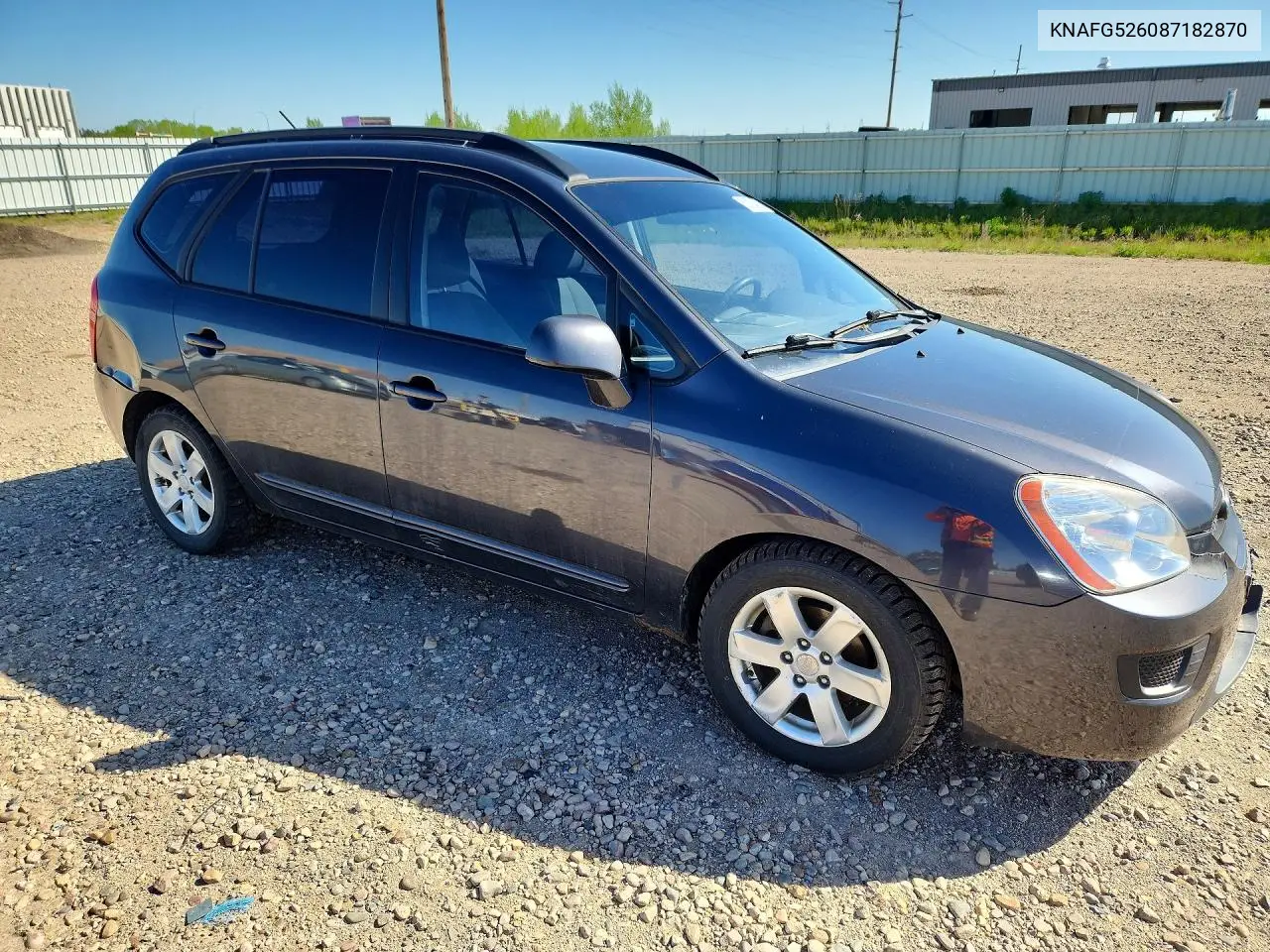 2008 Kia Rondo Lx VIN: KNAFG526087182870 Lot: 53104836