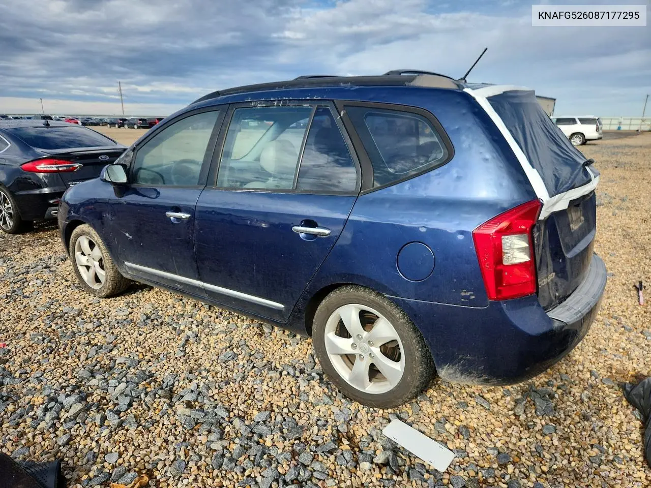2008 Kia Rondo Lx VIN: KNAFG526087177295 Lot: 55787626
