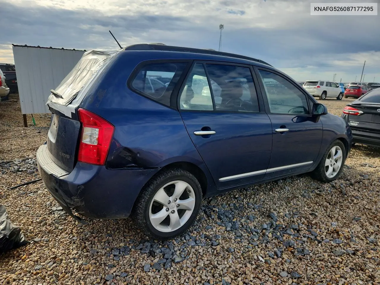 2008 Kia Rondo Lx VIN: KNAFG526087177295 Lot: 55787626