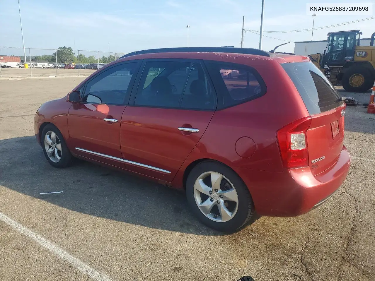 2008 Kia Rondo/Lx/E VIN: KNAFG526887209698 Lot: 61389626