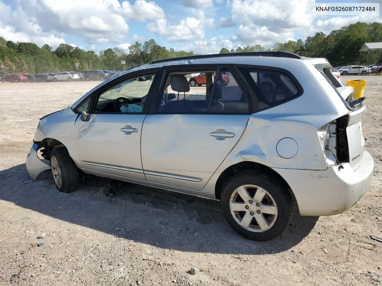 2008 Kia Rondo Lx VIN: KNAFG526087172484 Lot: 84717225
