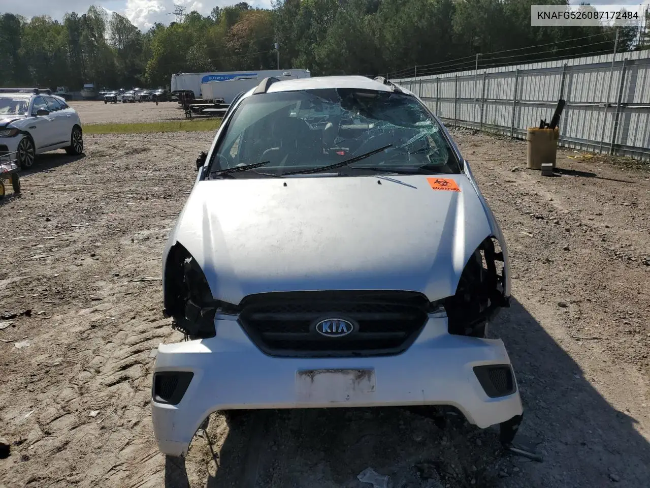 2008 Kia Rondo Lx VIN: KNAFG526087172484 Lot: 84717225