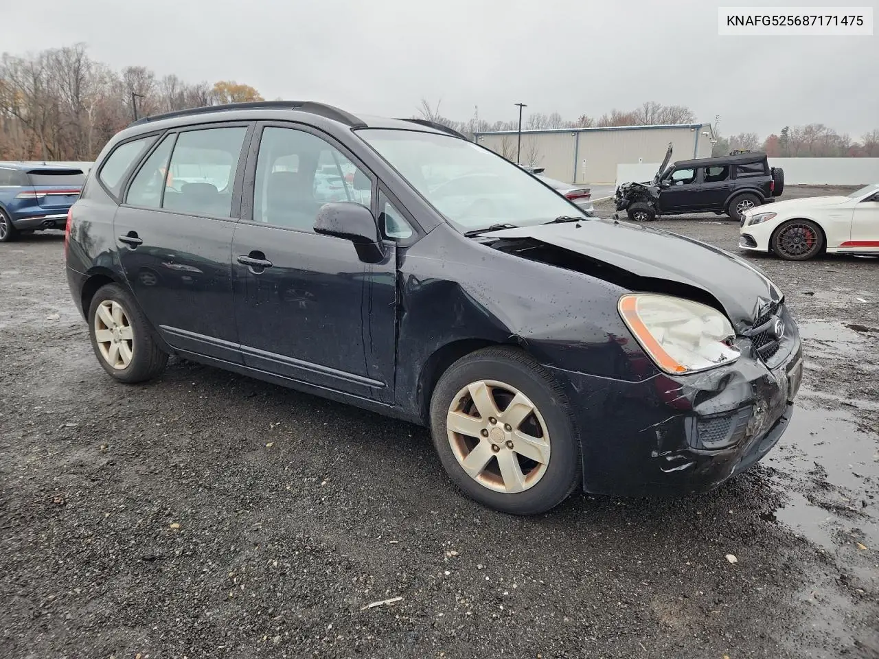 2008 Kia Rondo Base VIN: KNAFG525687171475 Lot: 93554255