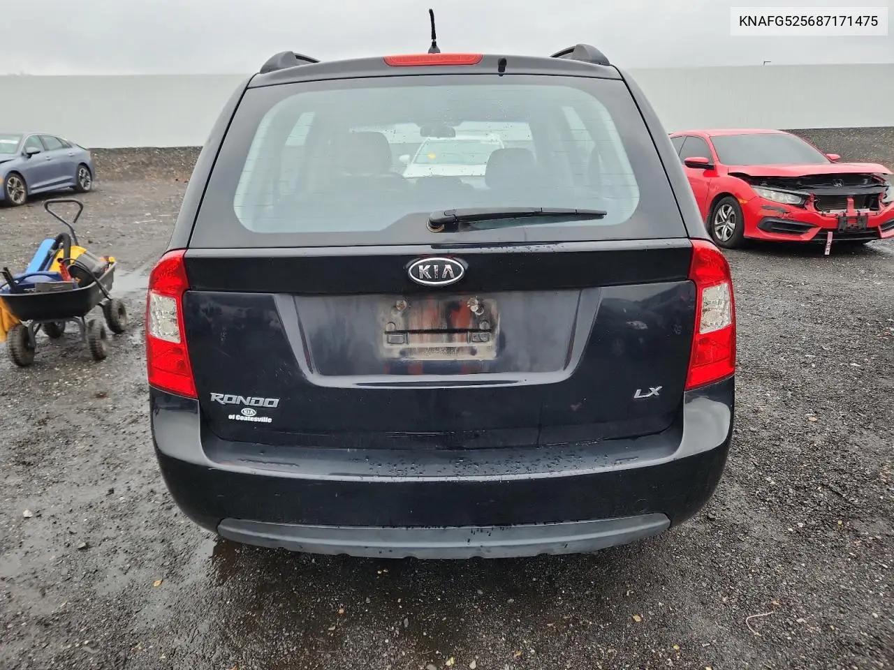 2008 Kia Rondo Base VIN: KNAFG525687171475 Lot: 93554255