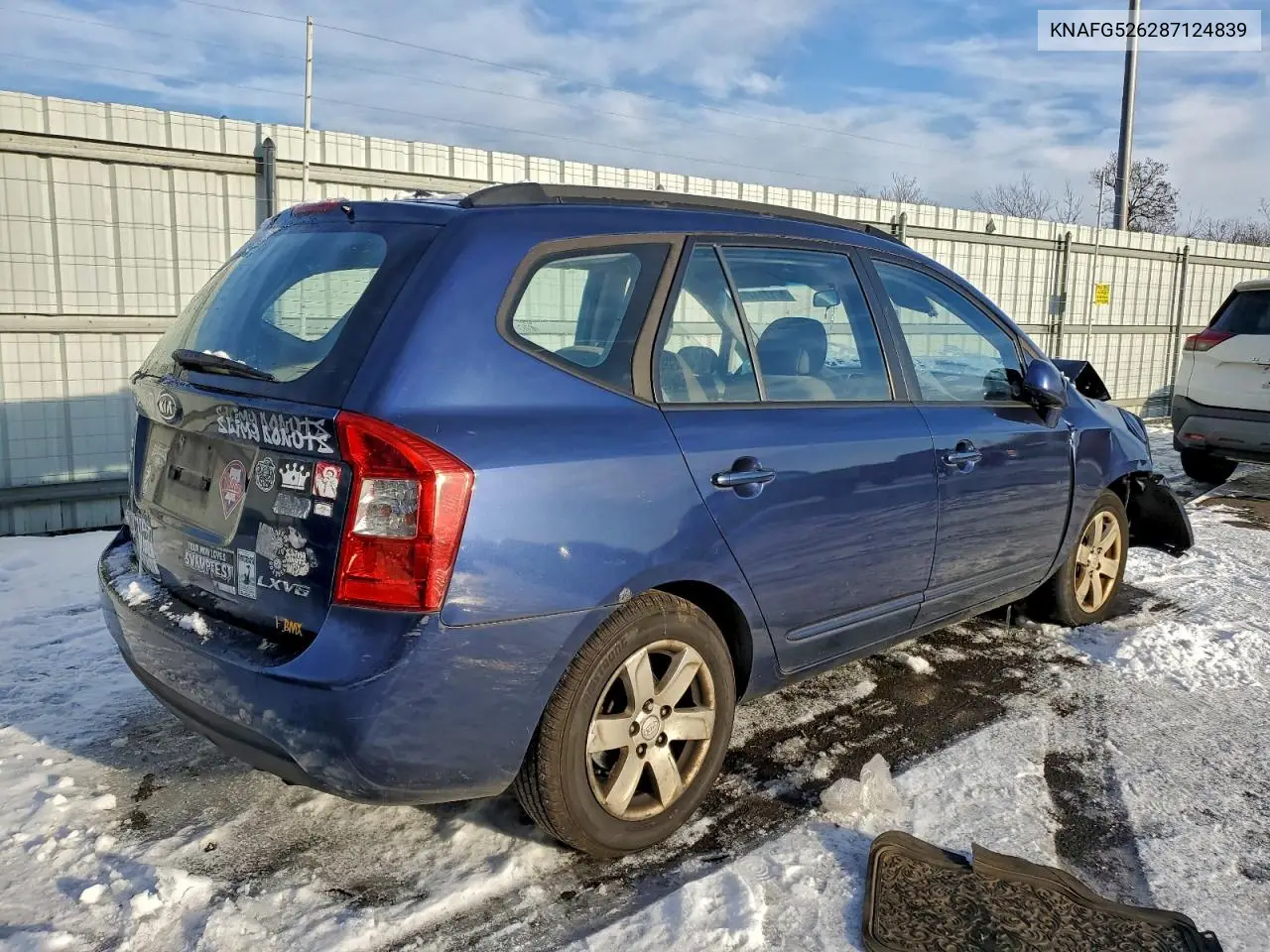 2008 Kia Rondo VIN: KNAFG526287124839 Lot: 97171445