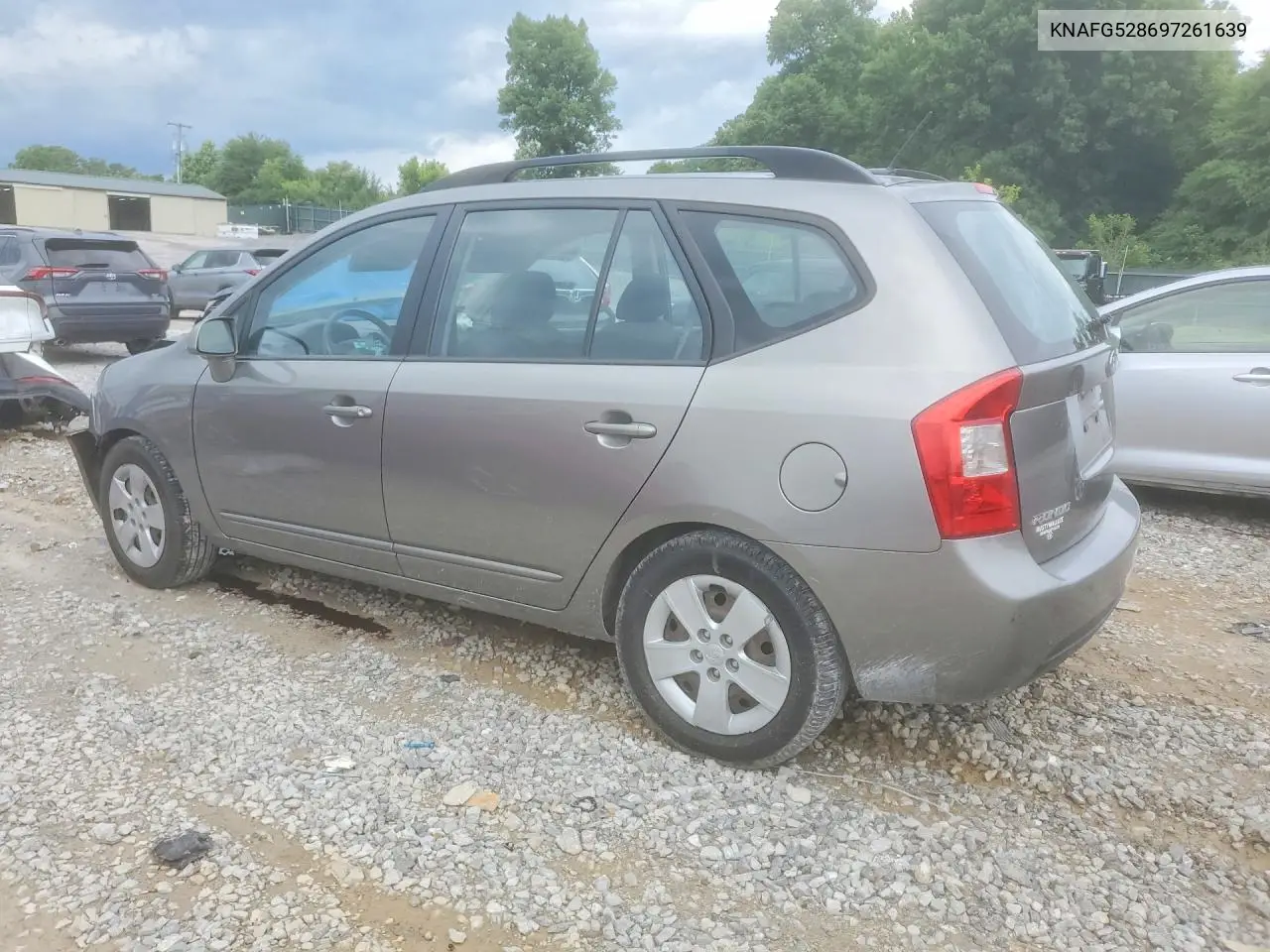 2009 Kia Rondo Base VIN: KNAFG528697261639 Lot: 54285016