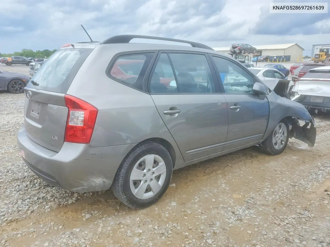2009 Kia Rondo Base VIN: KNAFG528697261639 Lot: 54285016