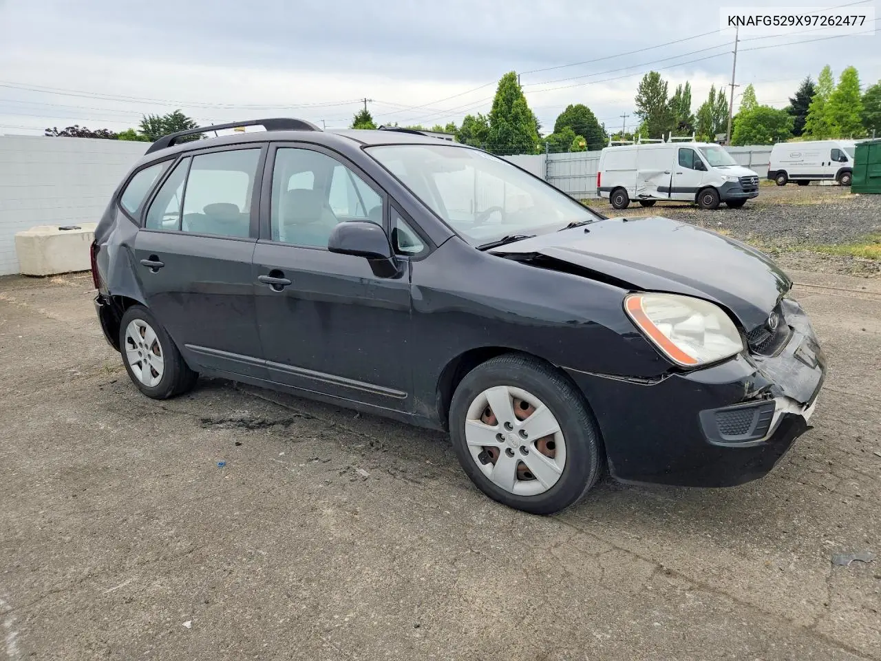 2009 Kia Rondo Base VIN: KNAFG529X97262477 Lot: 58422666