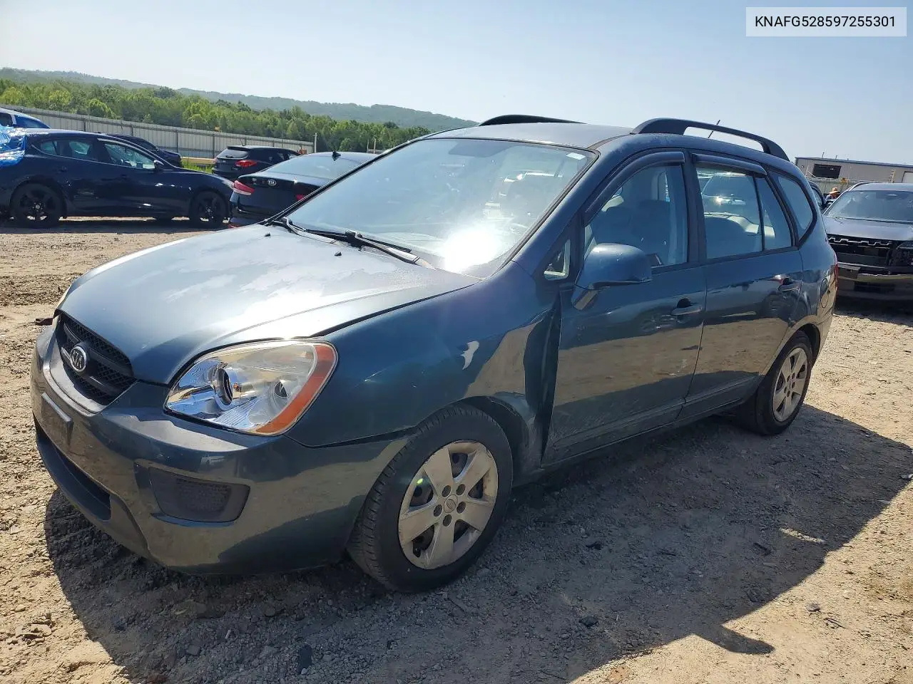 2009 Kia Rondo Base VIN: KNAFG528597255301 Lot: 59323586