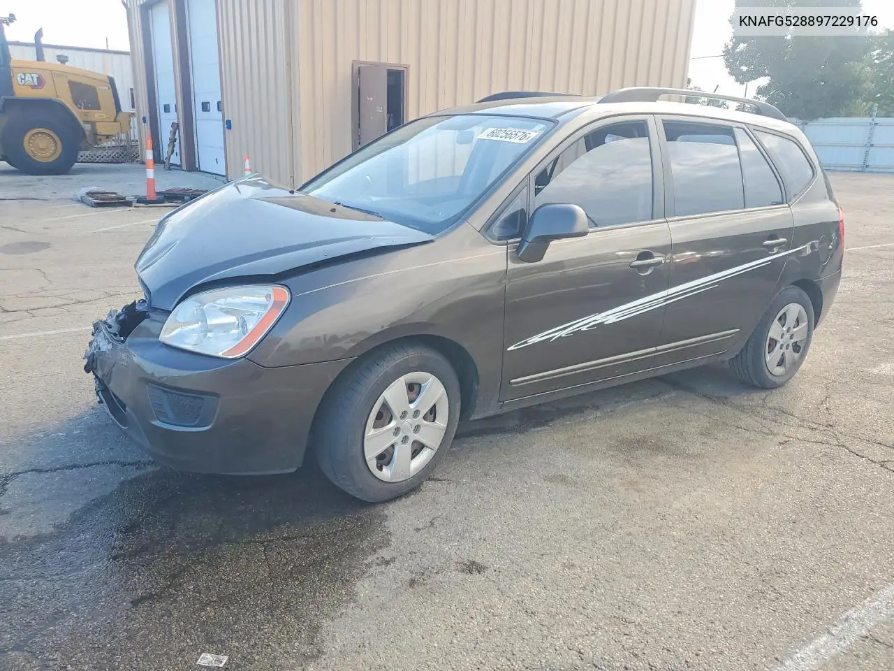 2009 Kia Rondo Base VIN: KNAFG528897229176 Lot: 60256576