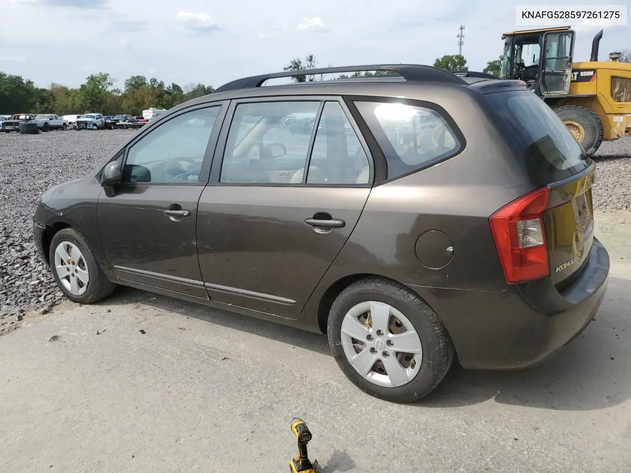 2009 Kia Rondo VIN: KNAFG528597261275 Lot: 61197616