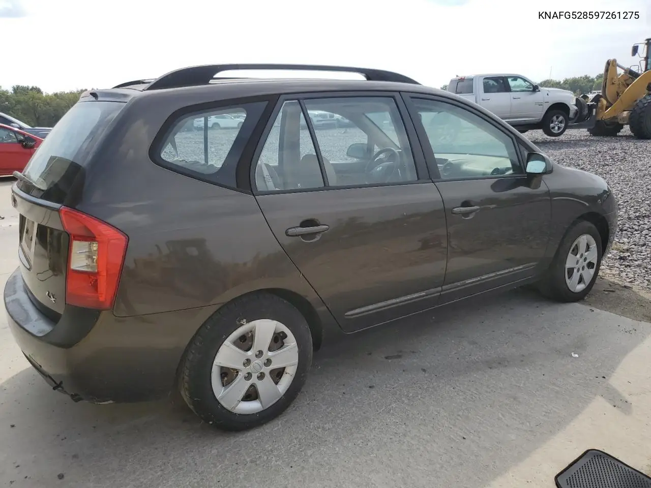 2009 Kia Rondo VIN: KNAFG528597261275 Lot: 61197616