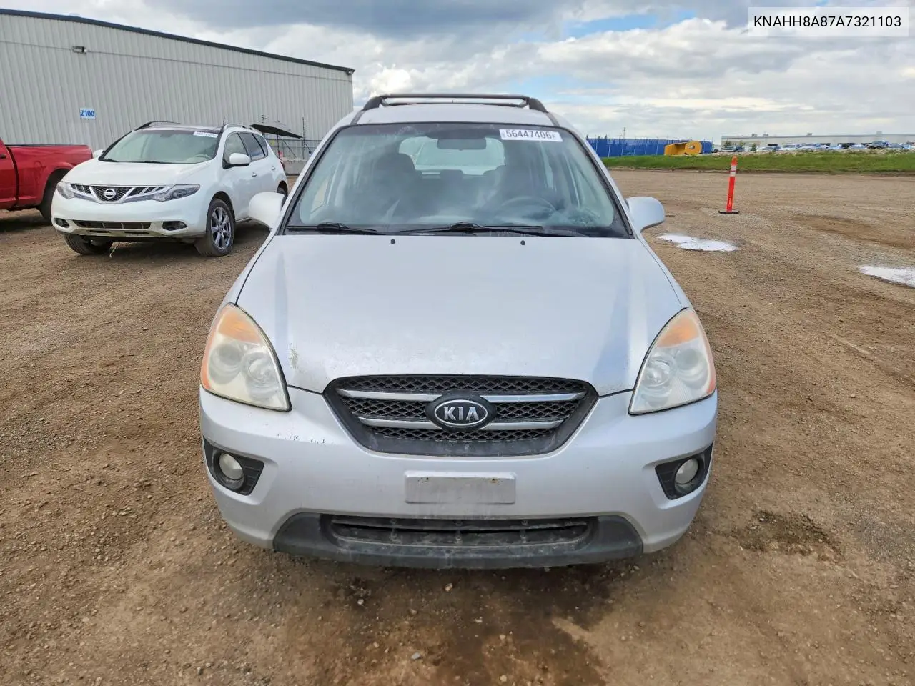 2010 Kia Rondo Ex VIN: KNAHH8A87A7321103 Lot: 56447406