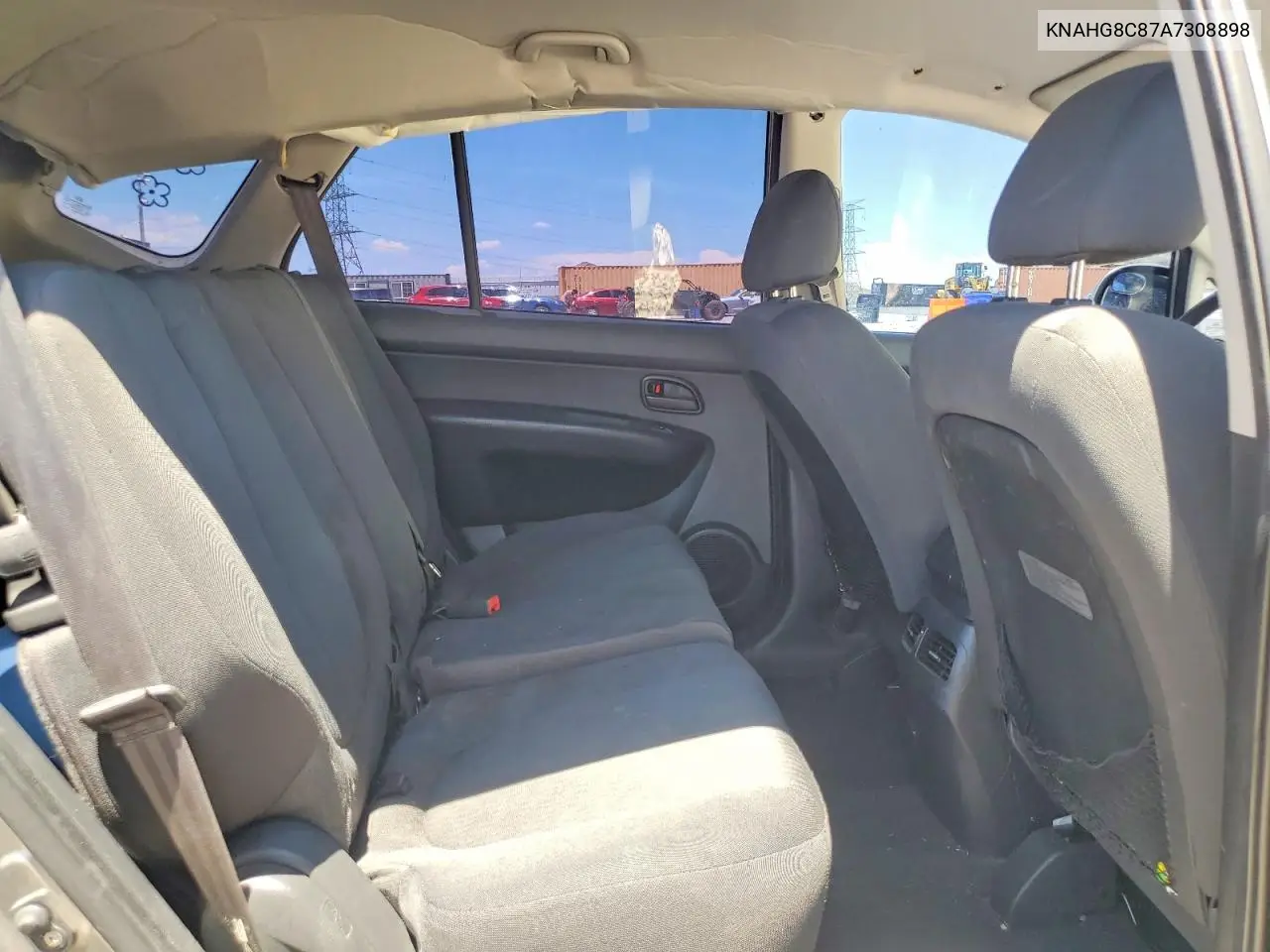 2010 Kia Rondo Lx VIN: KNAHG8C87A7308898 Lot: 61364456